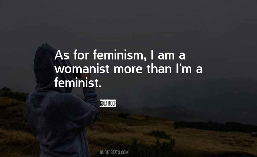Quotes About Feminism #1243011