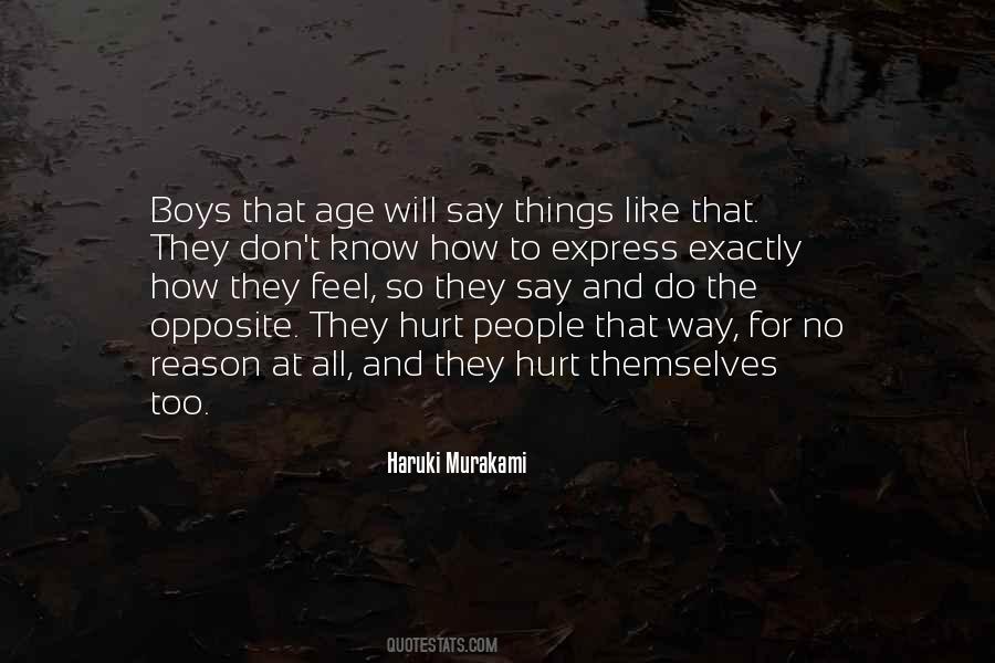 Quotes About Opposite People #463250