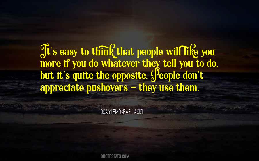 Quotes About Opposite People #767913