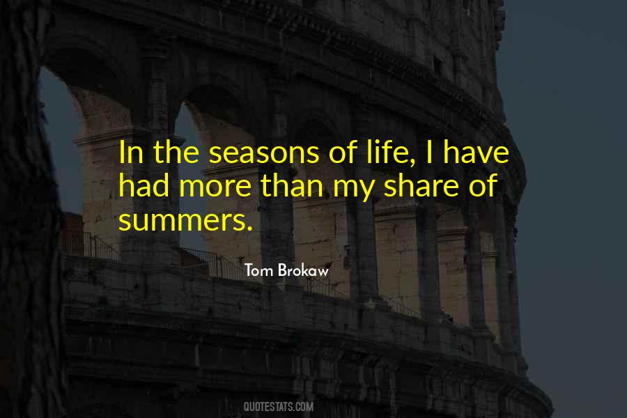 Quotes About Seasons Of Life #633842