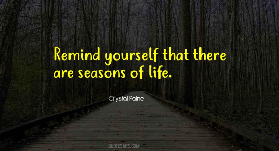 Quotes About Seasons Of Life #923466