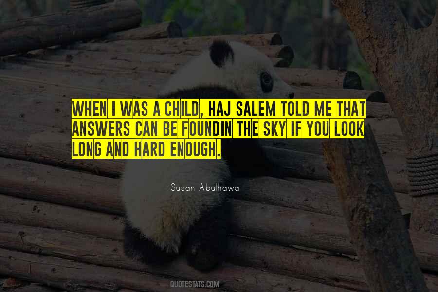 Quotes About Me When I Was Child #116723