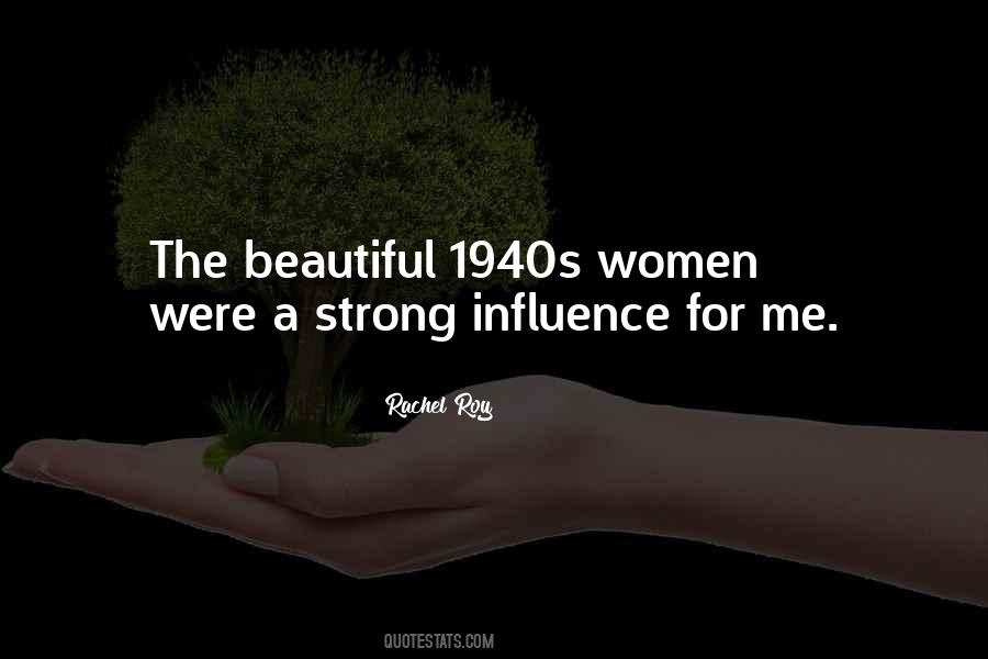 Women In The 1940s Quotes #1731296