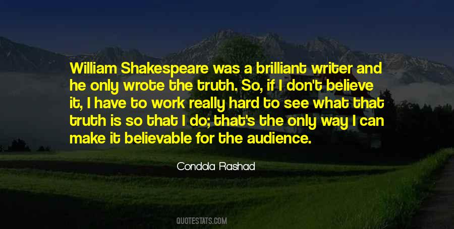 Quotes About Shakespeare's Work #594310