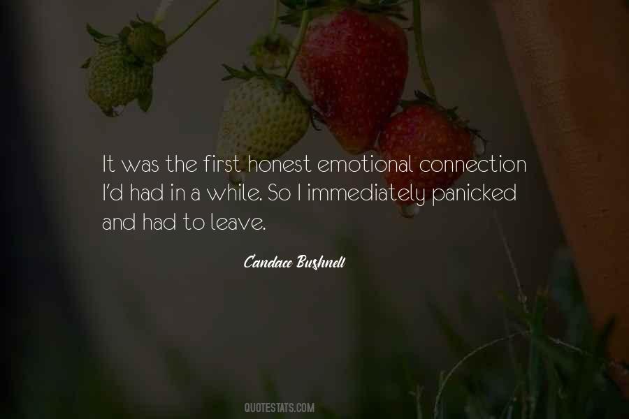 Emotional Honesty Quotes #814430