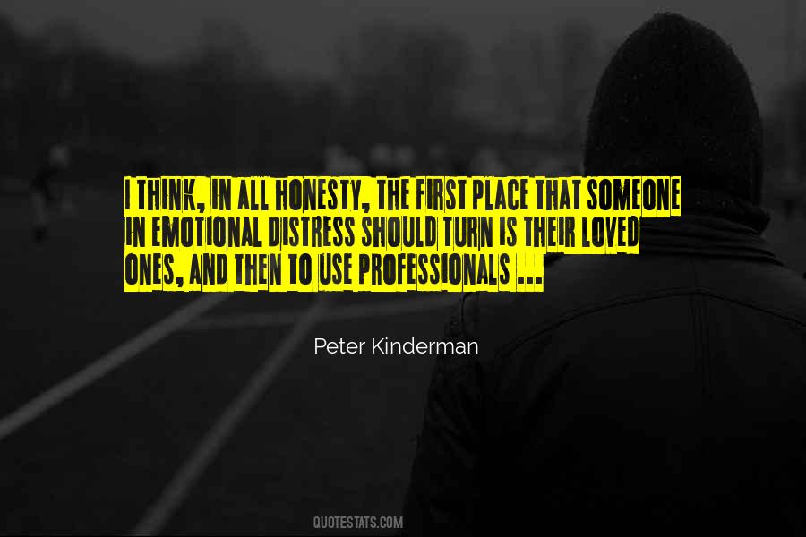 Emotional Honesty Quotes #97615