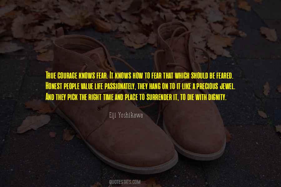 Quotes About The True Value Of Life #57529