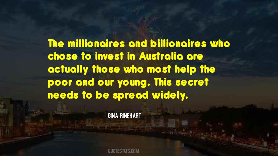 Quotes About Young Millionaires #123022 Quotes About Young Millionaires #123022