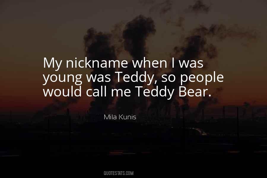 Quotes About Teddy Bears #481934