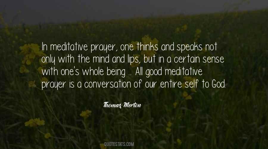 Quotes About Conversation With God #1715276