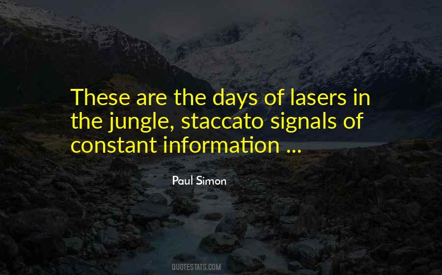 Quotes About Lasers #400893