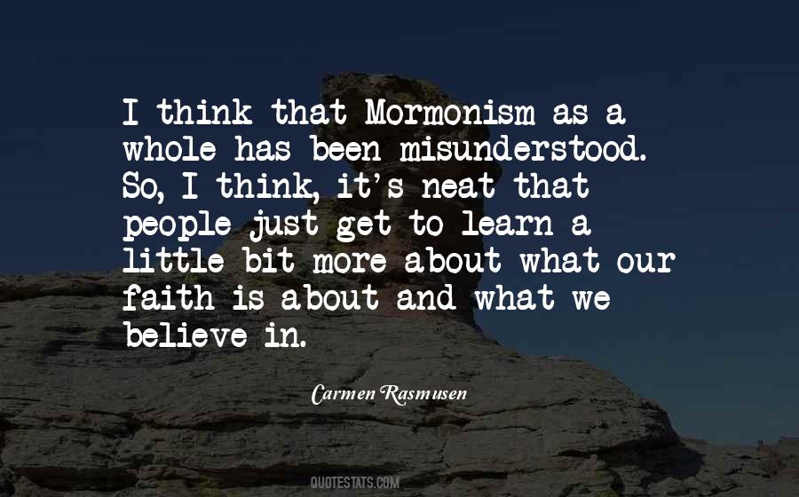 Quotes About Mormonism #749006