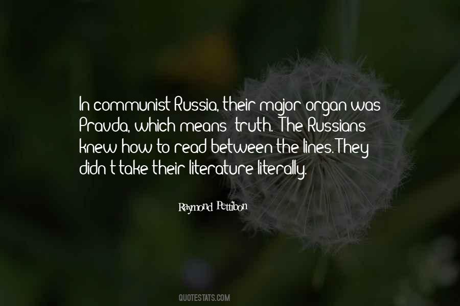 Quotes About Communist Russia #1655960