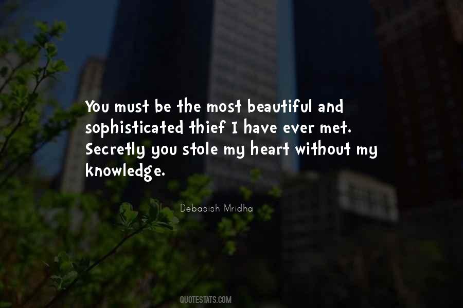 Quotes About He Stole My Heart #1032465