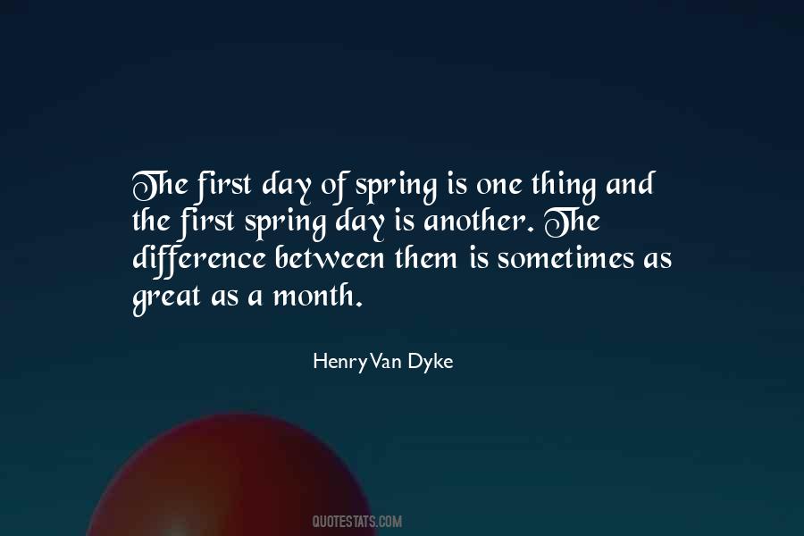Quotes About The First Day Of Spring #342926