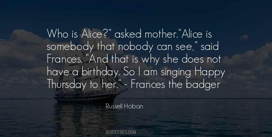 A Birthday Quotes #1547555