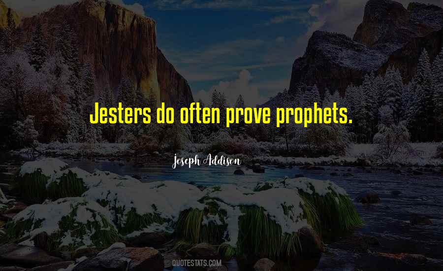 Quotes About Jesters #1834226