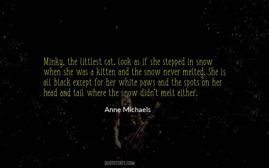 Black White Cat Quotes #1609785