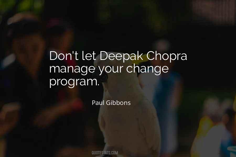 Quotes About Program Management #177619
