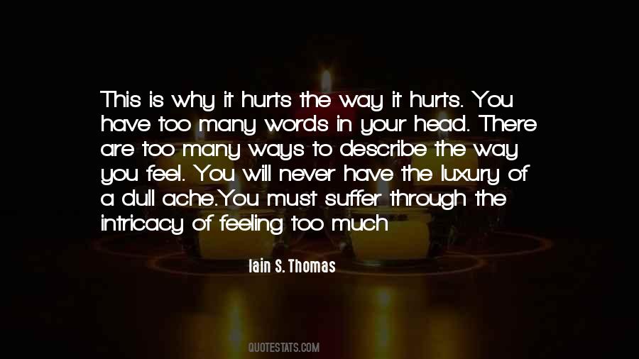 Quotes About Words Hurts #140734 Quotes About Words Hurts #140734