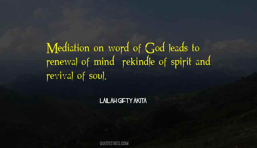 Quotes About Spiritual Revival #1176218