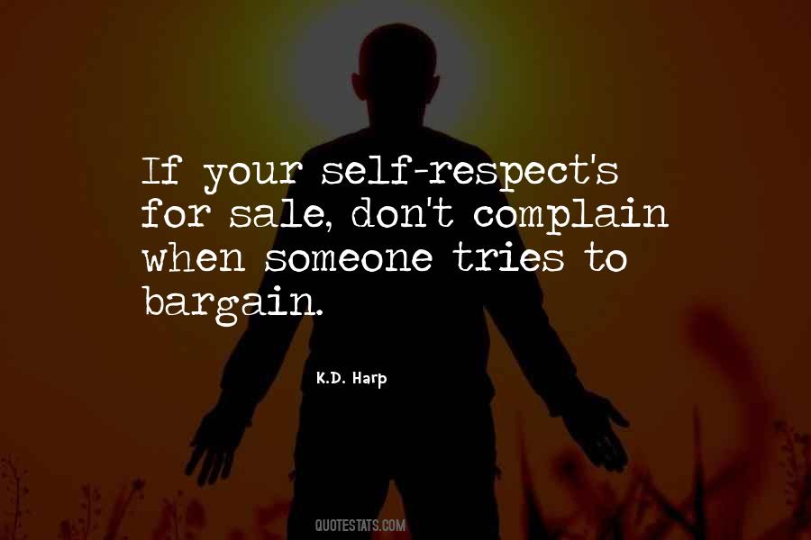 Quotes About Respecting Yourself #1397037