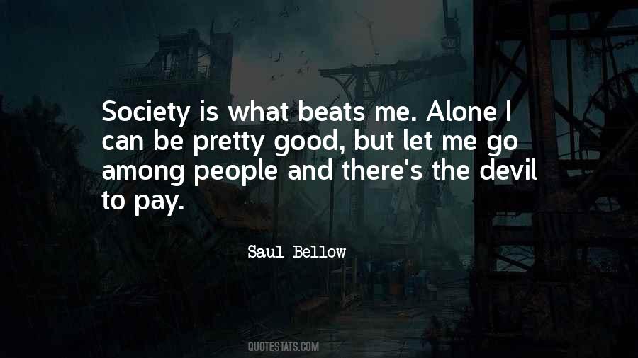 Alone People Quotes #72823