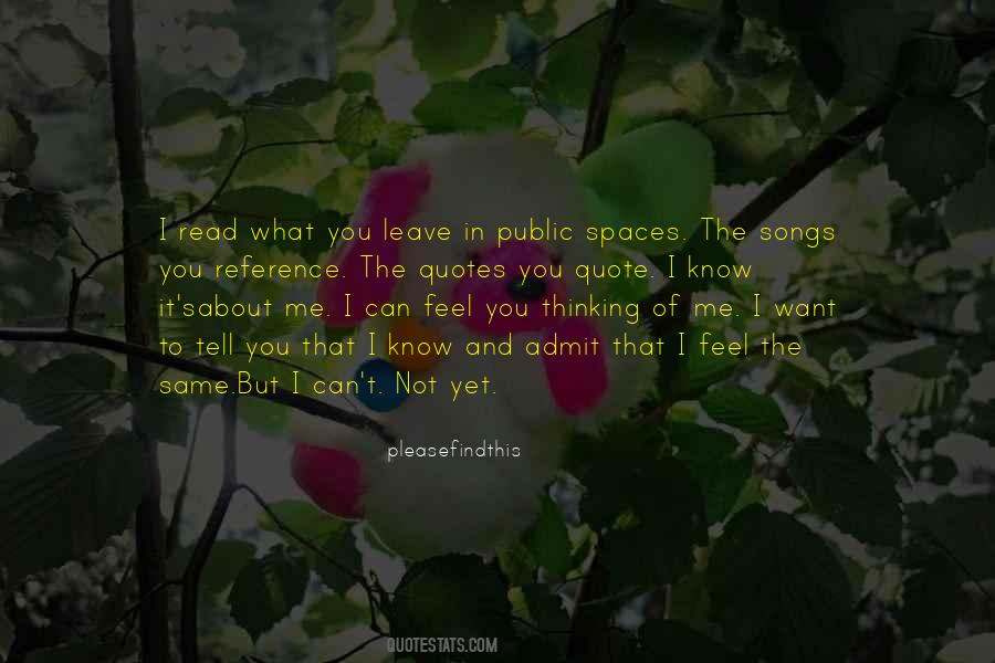 Quotes About Public Spaces #1438936