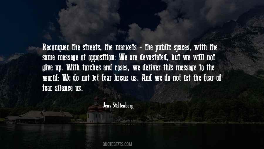 Quotes About Public Spaces #642825