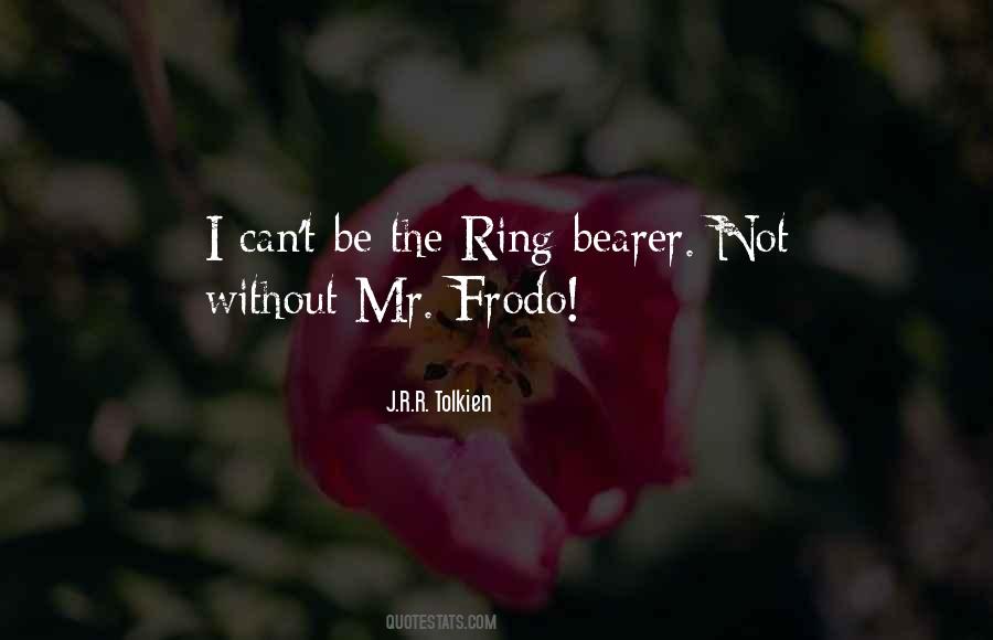 Quotes About Frodo #1229650