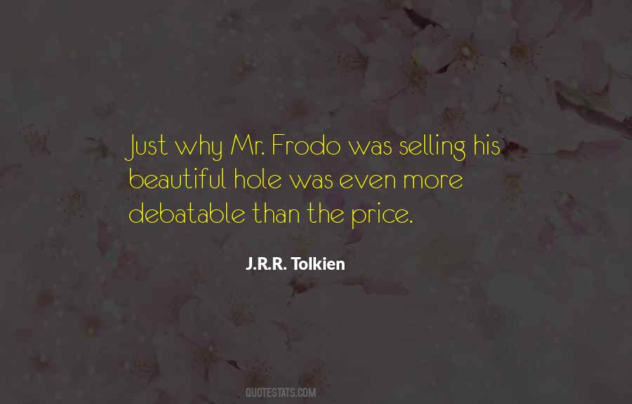 Quotes About Frodo #1676223