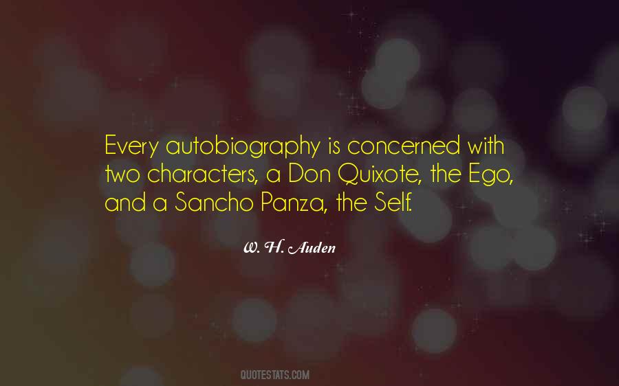 Quotes About Sancho #1054047