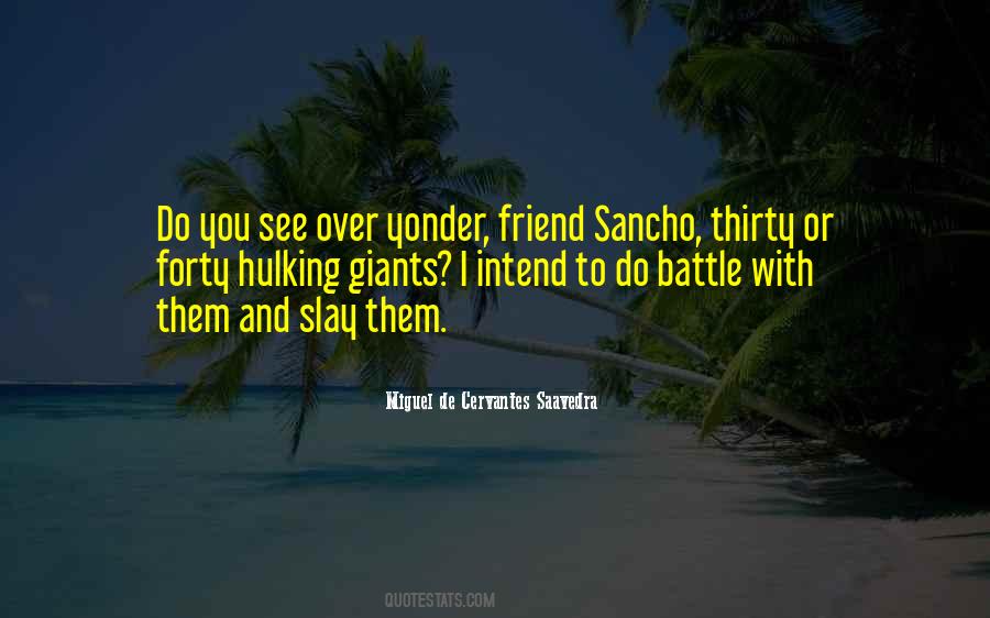 Quotes About Sancho #1129389