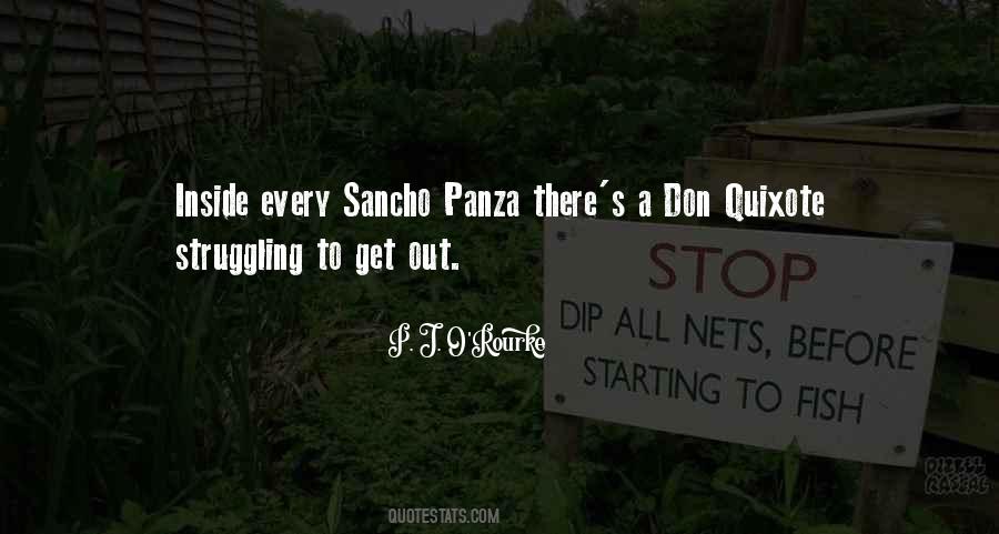 Quotes About Sancho #1684622