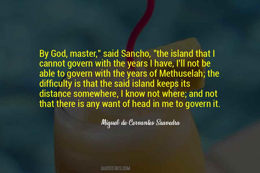 Quotes About Sancho #1762981