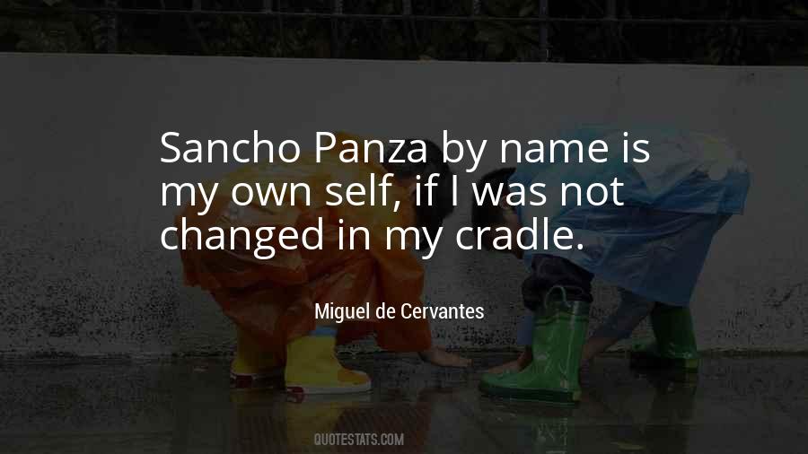 Quotes About Sancho #1873632