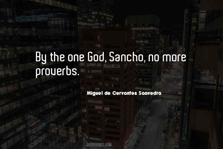 Quotes About Sancho #641018