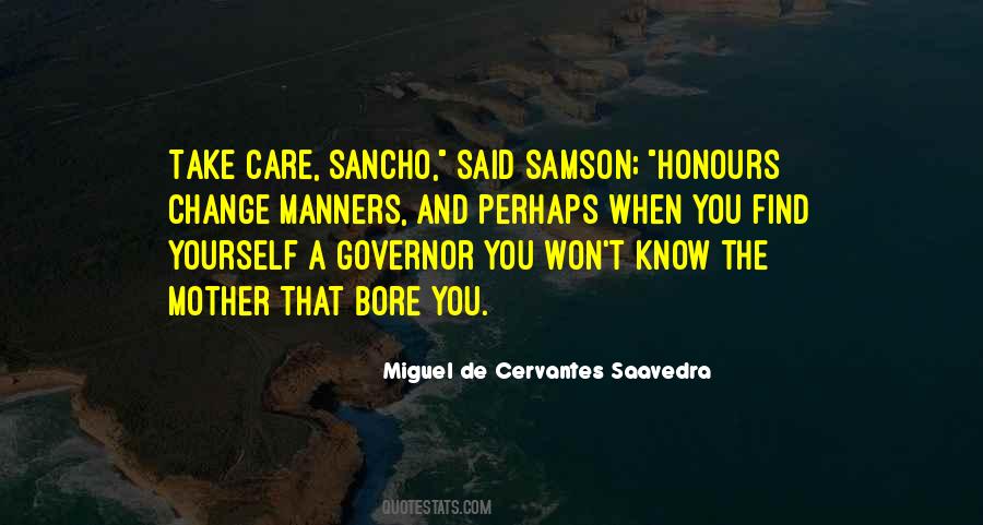 Quotes About Sancho #746951
