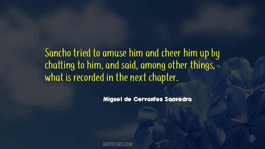 Quotes About Sancho #828293