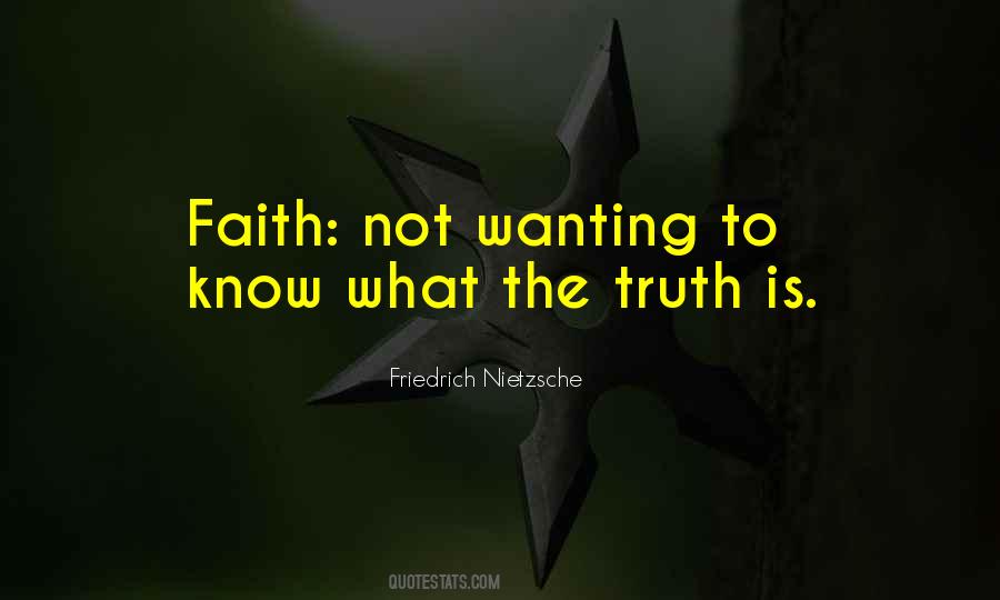 Faith Not Quotes #1048862