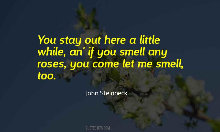 Smell Of Roses Quotes #601231