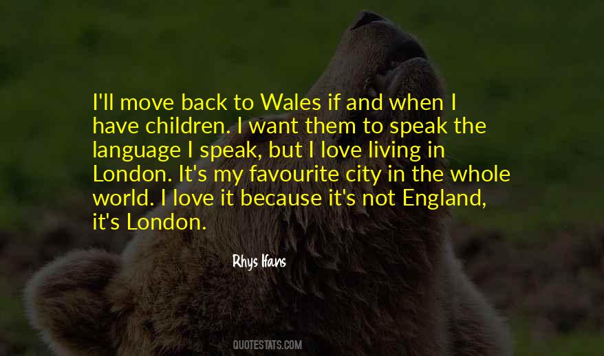 Quotes About London England #1244315