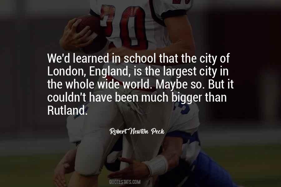 Quotes About London England #1340168
