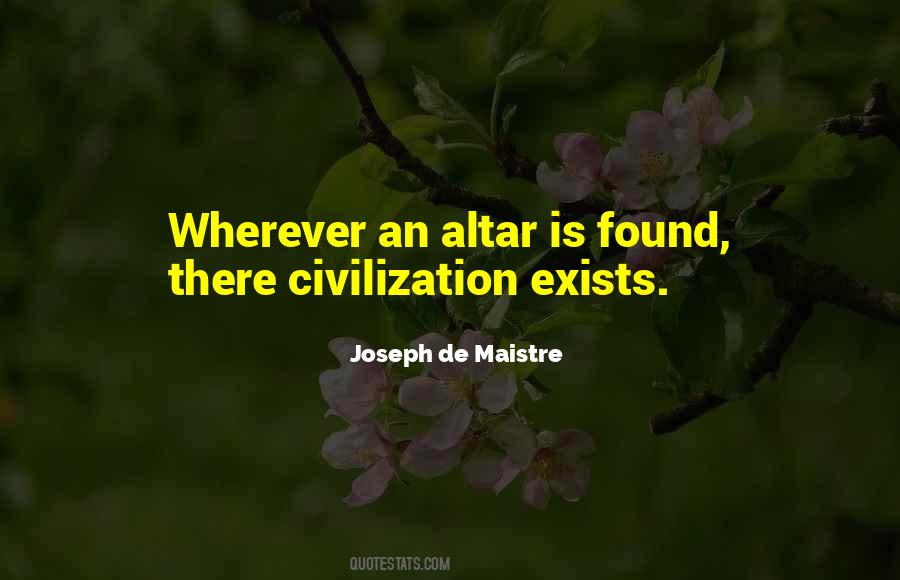 De Maistre Quotes #580488