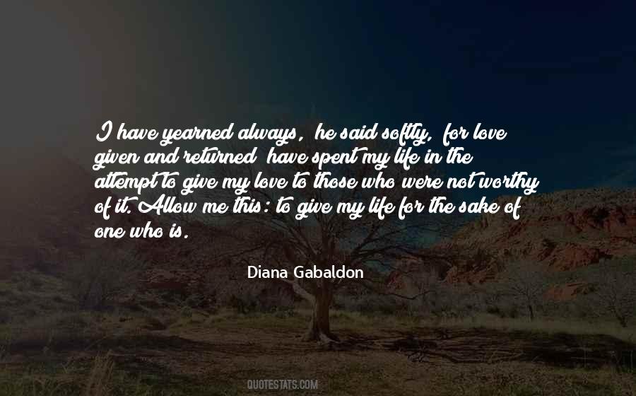Quotes About Returned Love #1189740