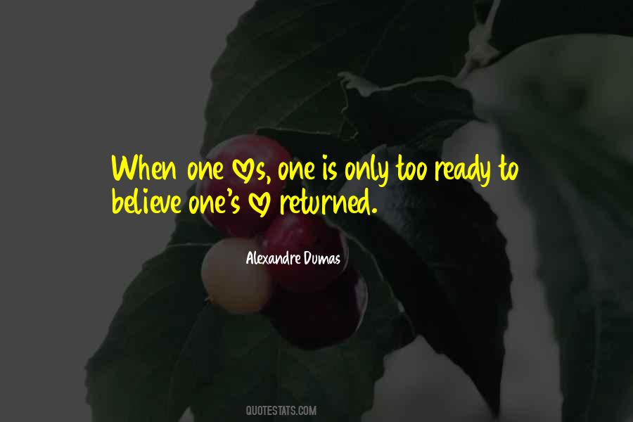 Quotes About Returned Love #1400029