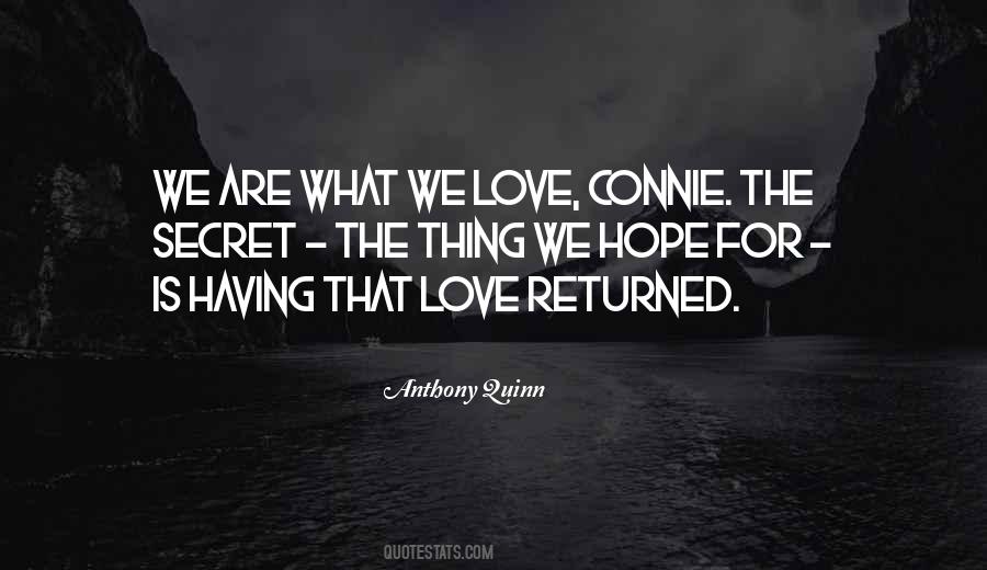 Quotes About Returned Love #209948