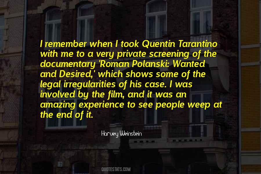 Quotes About Tarantino #1470913