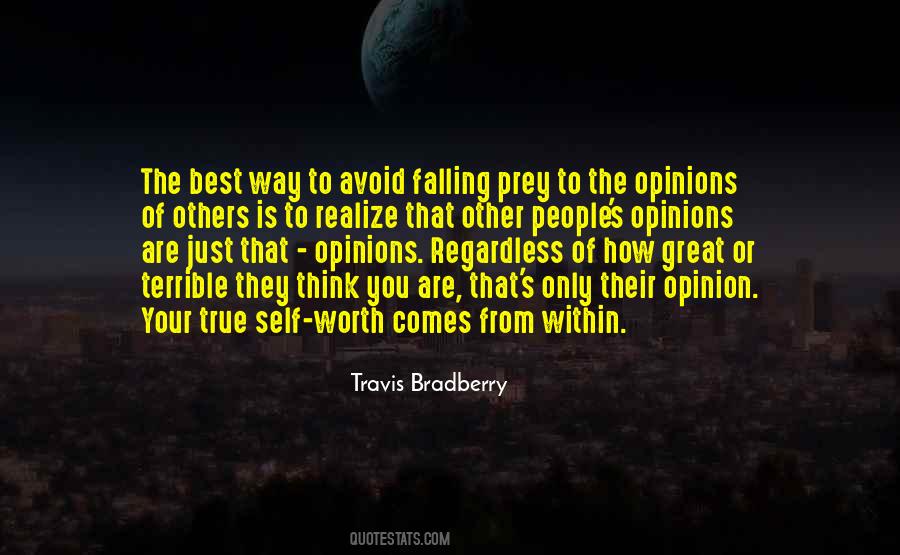 Quotes About Opinion Of Others #915251