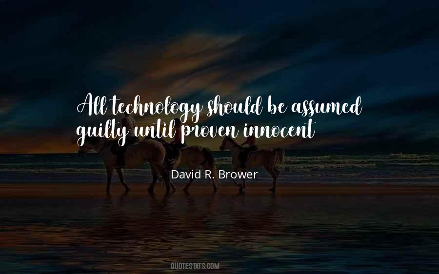 Quotes About Innocent Until Proven Guilty #127775